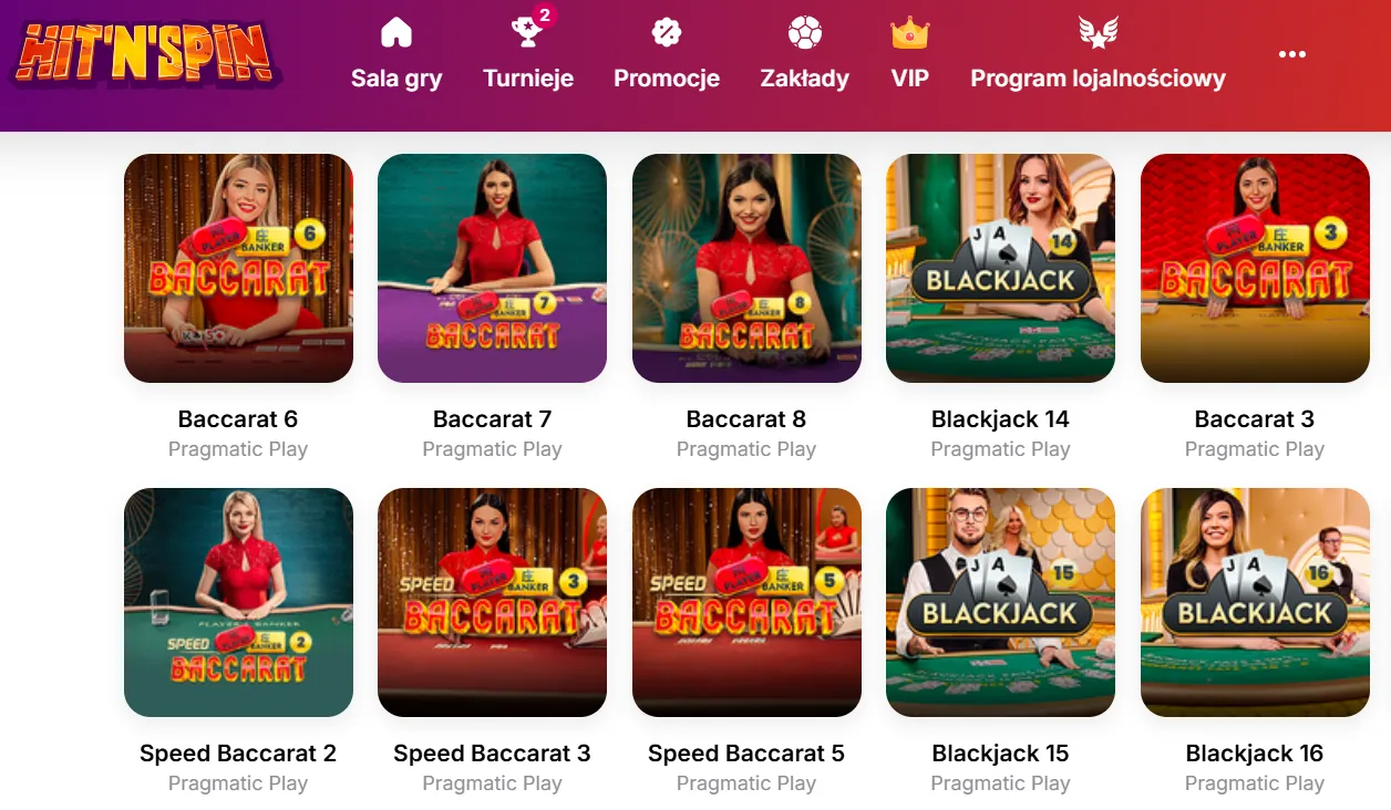Hit N Spin casino